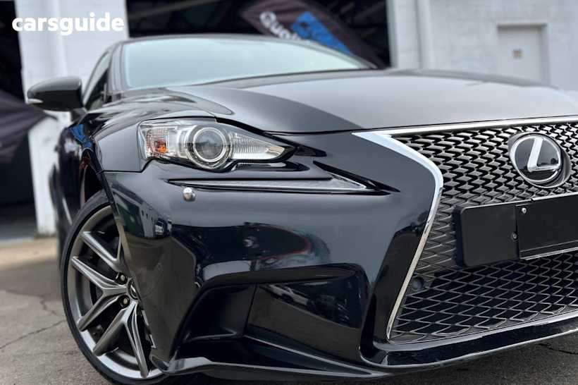 Black 2013 Lexus IS350 Sedan F Sport