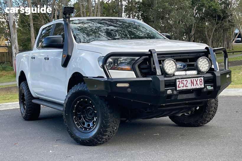 White 2019 Ford Ranger Double Cab Chassis XL 3.2 (4X4)