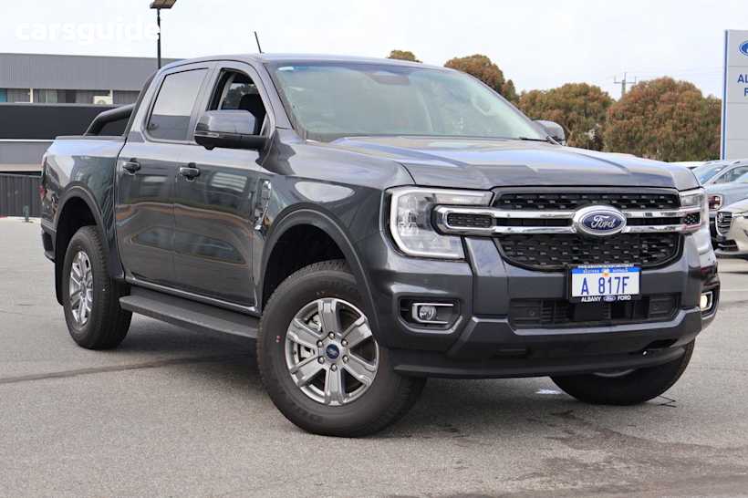 Grey 2024 Ford Ranger Double Cab Pick Up XLT 2.0 (4X4)