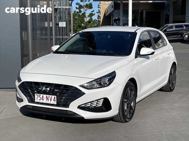 White 2023 Hyundai I30 Hatch Active