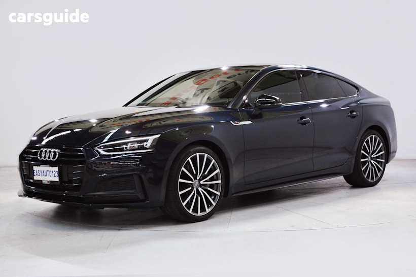 Blue 2018 Audi A5 Hatchback 2.0 Tfsi Quattro S Tronic Sprt
