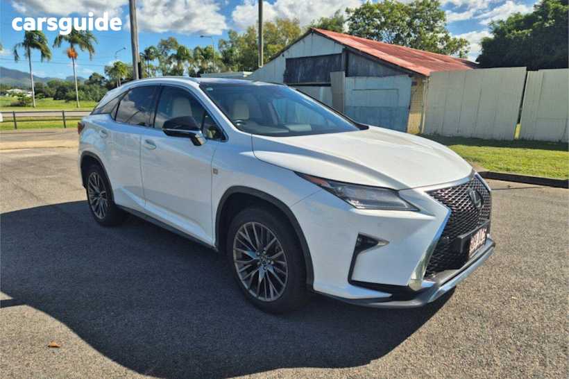 White 2017 Lexus RX200T Wagon F Sport