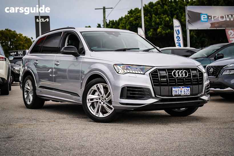 Silver 2021 Audi Q7 Wagon 45 Tdi Quattro Mhev