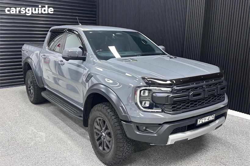 Grey 2023 Ford Ranger Double Cab Pick Up Raptor 3.0 (4X4)