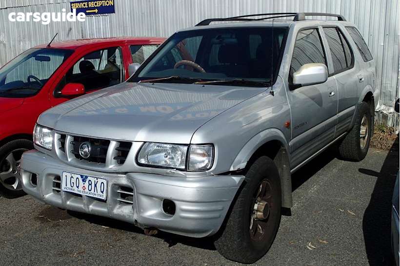 Silver 2001 Holden Frontera Wagon Se (4X4)