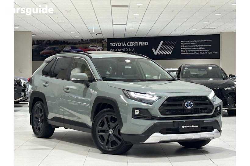 Green 2024 Toyota RAV4 Hybrid OtherCar EDGE 4X4