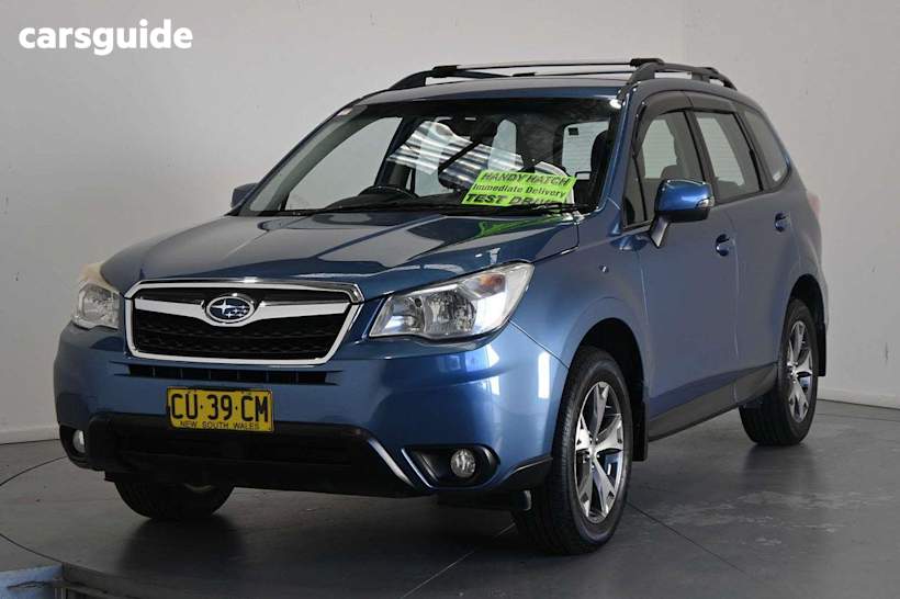 Blue 2014 Subaru Forester Wagon 2.5I