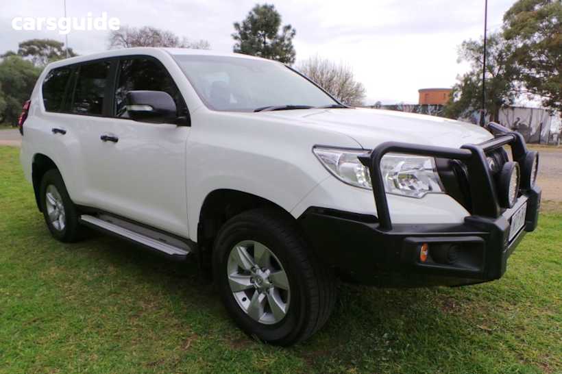 White 2019 Toyota Landcruiser Prado Wagon GX (4X4)