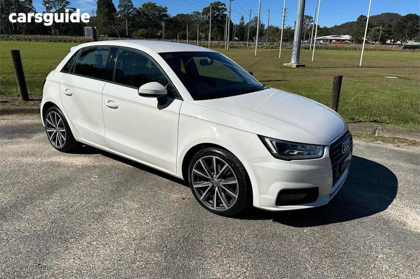 White 2016 Audi A1 Hatchback Sportback 1.4 Tfsi Sport