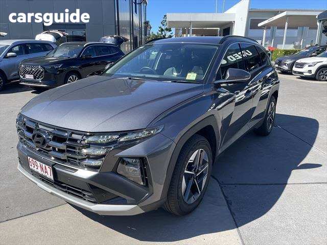 Grey 2024 Hyundai Tucson Wagon Elite (Awd)