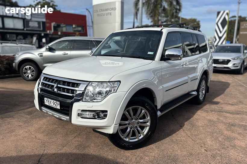 White 2014 Mitsubishi Pajero Wagon Exceed LWB (4X4)