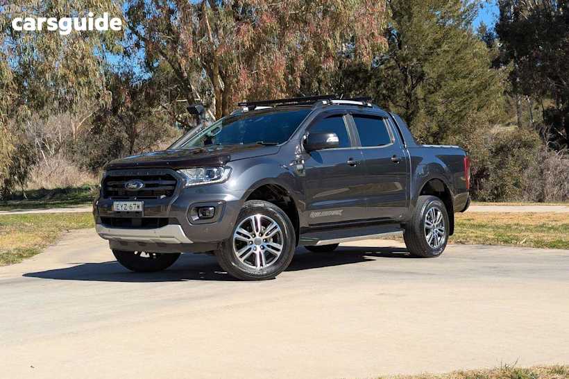 Grey 2022 Ford Ranger Double Cab Pick Up Wildtrak 3.2 (4X4)