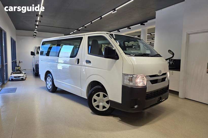 White 2024 Toyota Hiace Commercial DX LWB GDH201 (ZX001339)