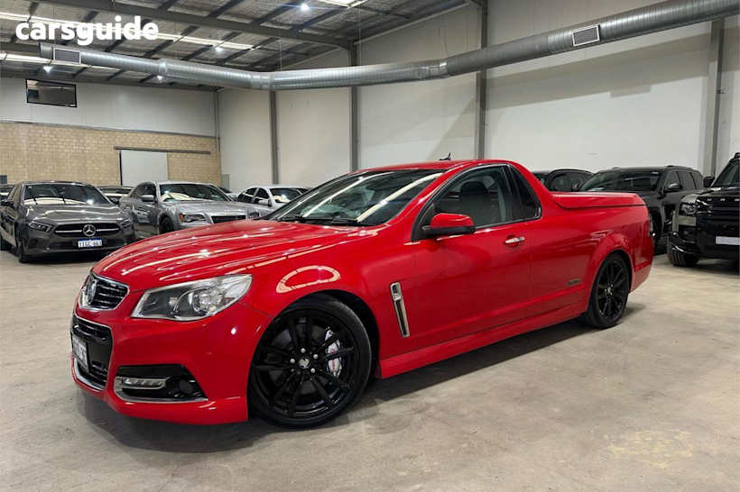 Red 2013 Holden UTE Utility Ss-V Redline