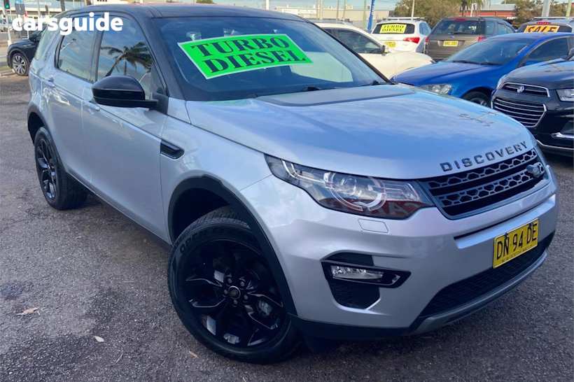 Silver 2017 Land Rover Discovery Sport Wagon Td4 (110Kw) Se 5 Seat