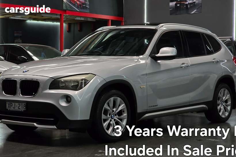 Silver 2010 BMW X1 Wagon Xdrive 20D