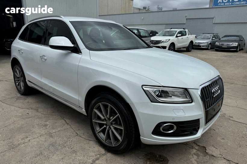 White 2016 Audi Q5 Wagon 2.0 TDI Quattro