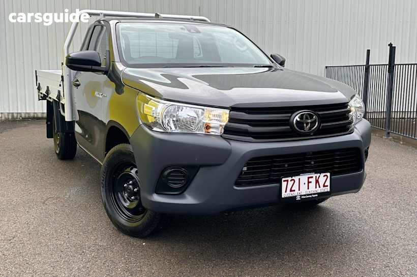 Grey 2022 Toyota Hilux Cab Chassis Workmate (4X2)