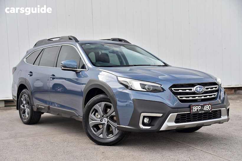 Blue 2021 Subaru Outback Wagon AWD