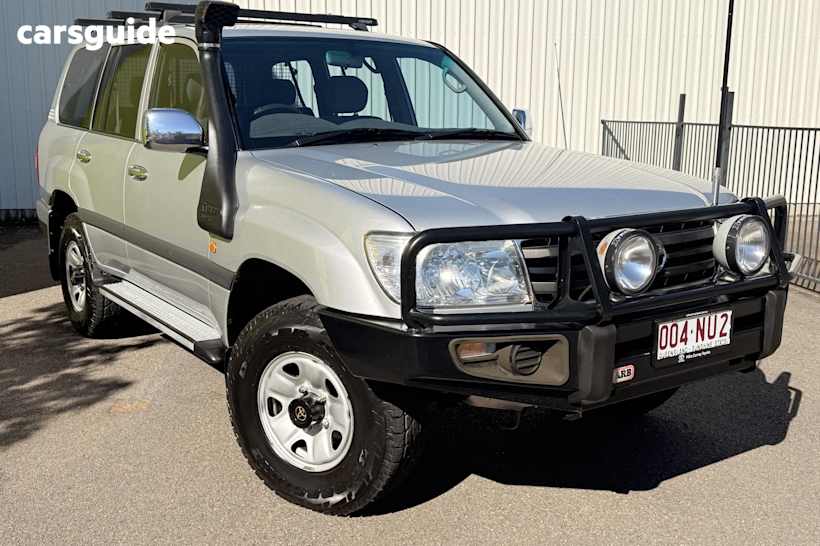 Silver 2005 Toyota Landcruiser Wagon GXL (4X4)