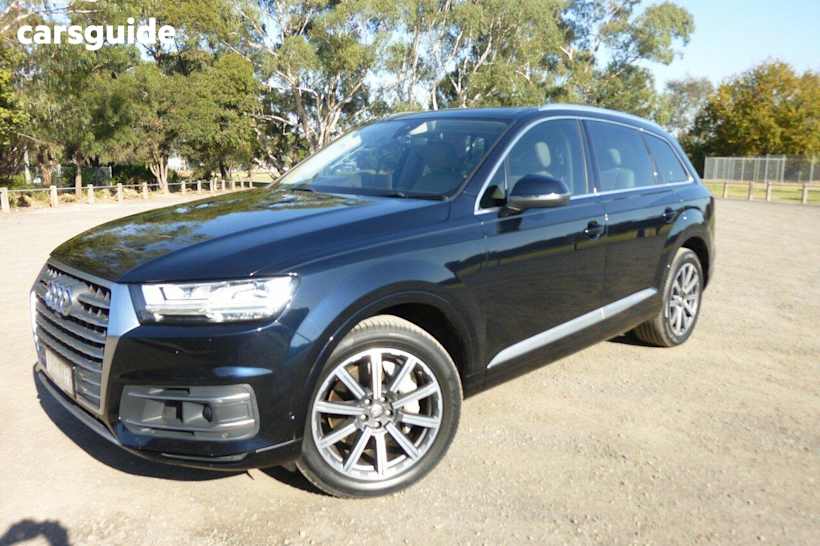 Blue 2016 Audi Q7 Wagon 3.0 TDI Quattro