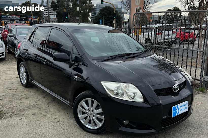 Black 2009 Toyota Corolla Hatchback Levin Sx