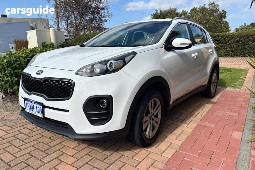 White 2017 Kia Sportage Wagon SI (fwd)