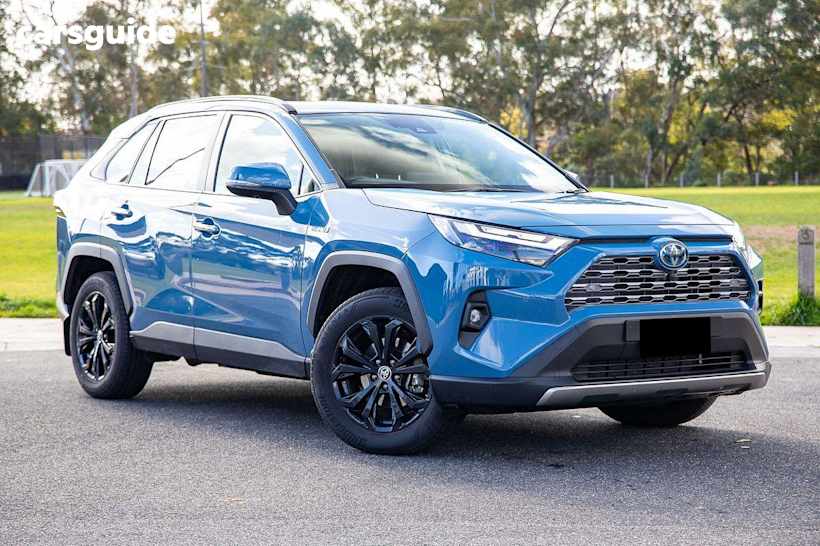 Blue 2024 Toyota RAV4 SUV CRUISER 4X4