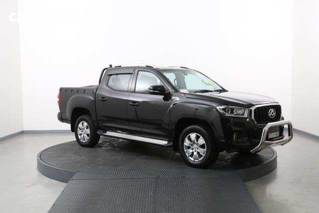 Black 2020 LDV T60 Double Cab Utility PRO (4X4)