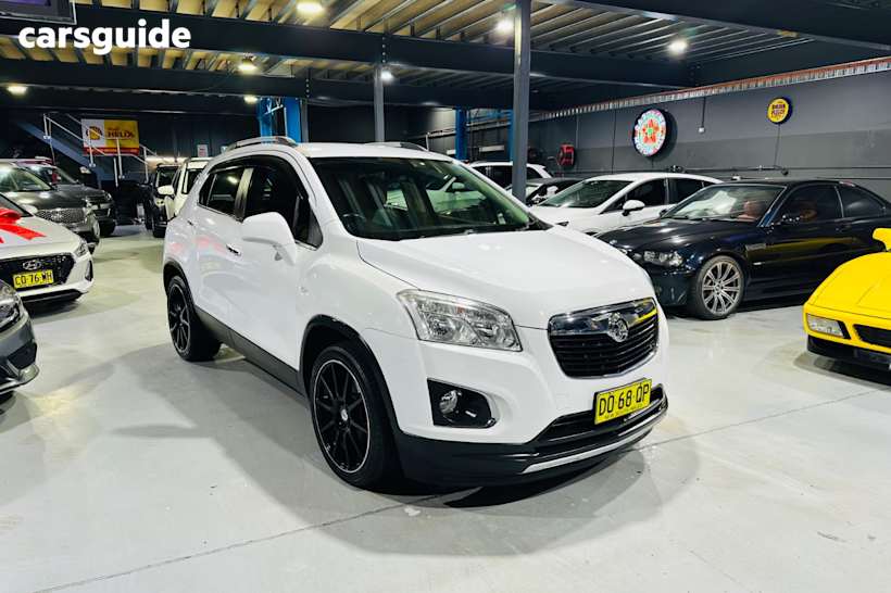 White 2015 Holden Trax Wagon Ltz