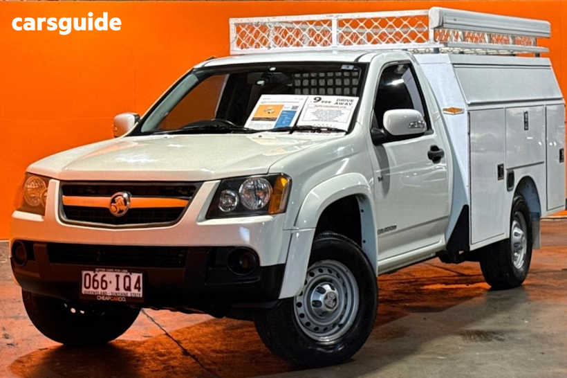 White 2010 Holden Colorado Cab Chassis LX (4X2)