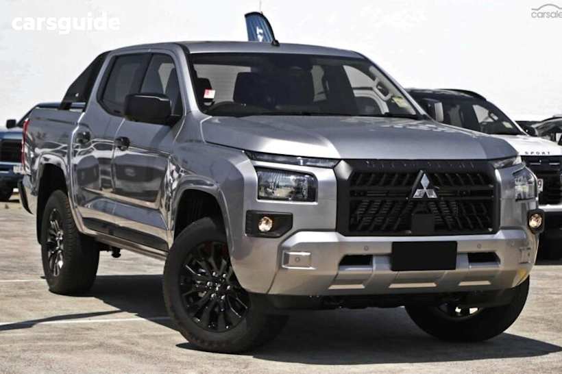 Silver 2024 Mitsubishi Triton Ute Tray GLX-R Pick-up Double Cab 4x4