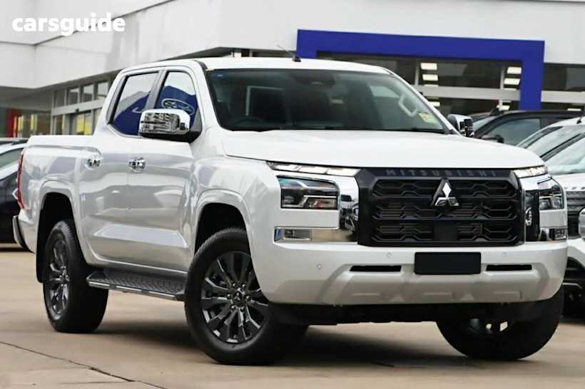 White 2024 Mitsubishi Triton Double Cab Pick Up Gls (4X4)
