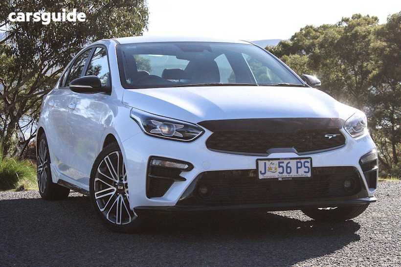 White 2021 Kia Cerato Sedan GT