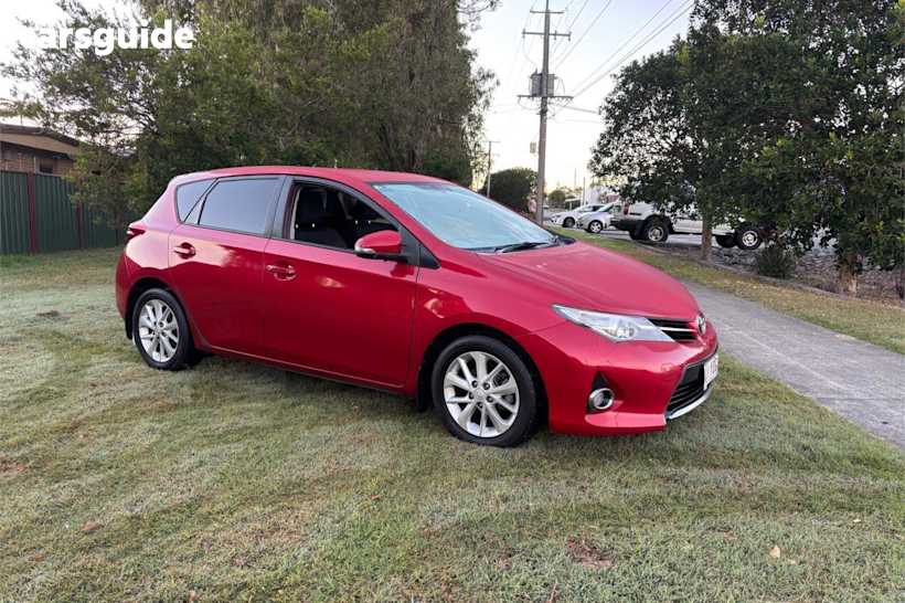 Red 2014 Toyota Corolla Hatchback RZ