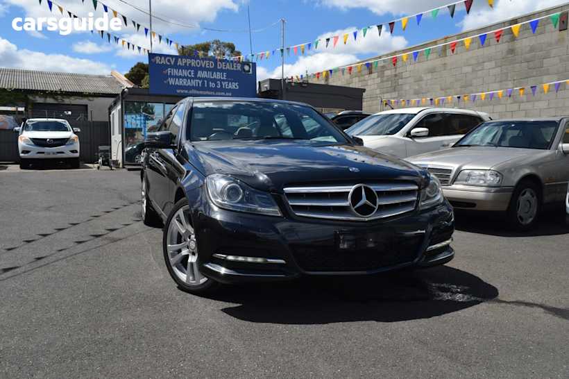 Black 2013 Mercedes-Benz C250 Sedan Elegance Be
