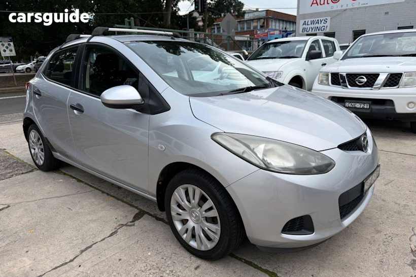 Silver 2008 Mazda 2 Hatchback NEO