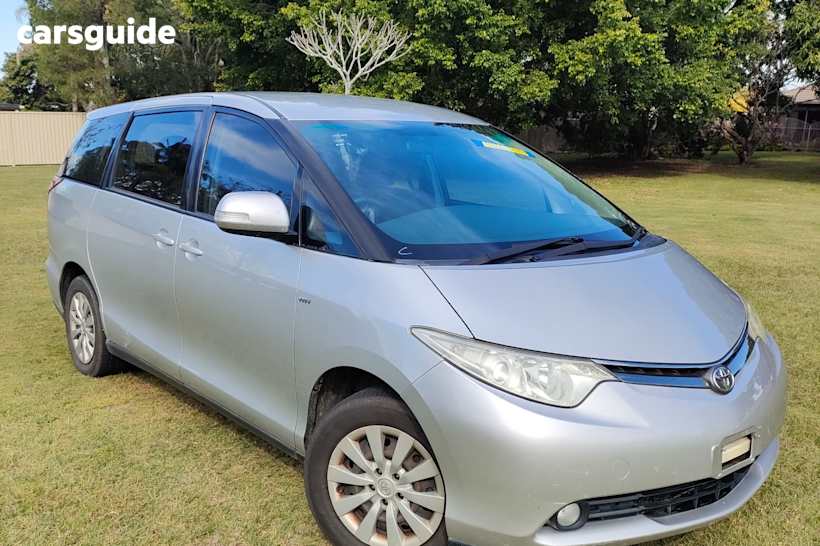 Silver 2007 Toyota Tarago Wagon Gli