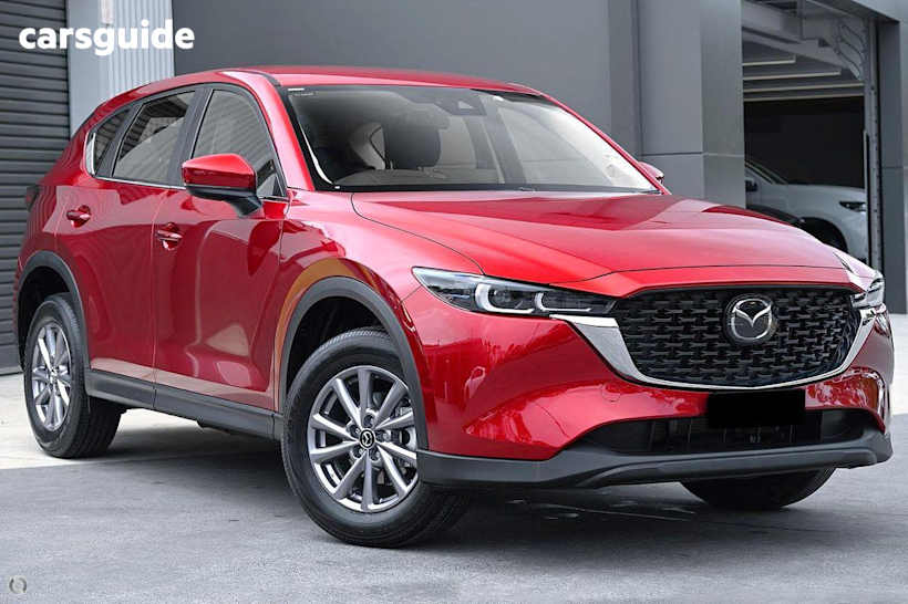 Red 2025 Mazda CX-5 SUV G20 MAXX F