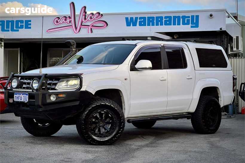 White 2017 Volkswagen Amarok Dual Cab Utility V6 Tdi 550 Highline