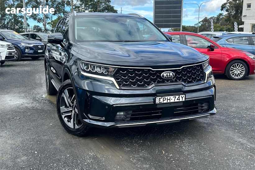 Blue 2021 Kia Sorento Wagon Sport+ 7 Seat