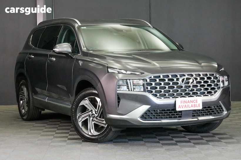 Grey 2022 Hyundai Santa FE Wagon Active Crdi (awd)