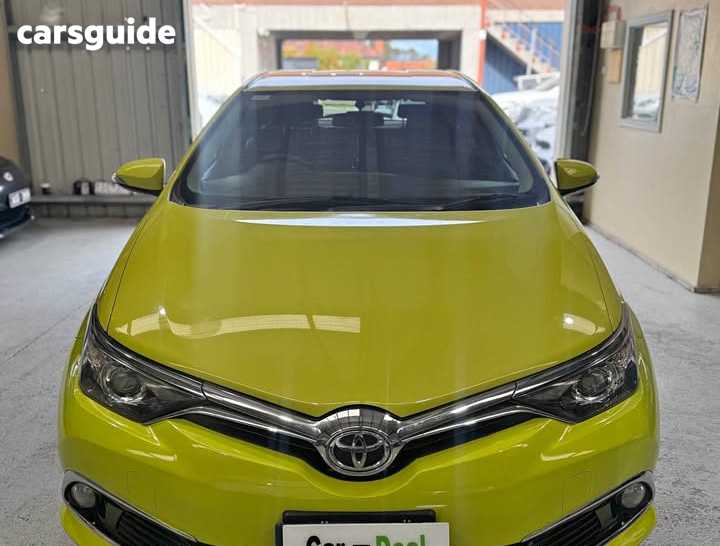Green 2017 Toyota Corolla Hatchback Ascent Sport