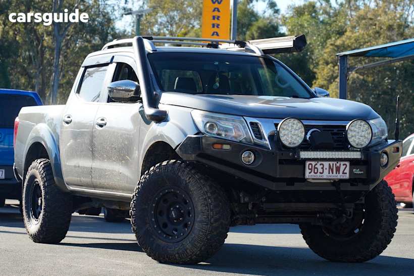 Silver 2016 Nissan Navara Dual Cab Utility ST-X (4X4) (sunroof)