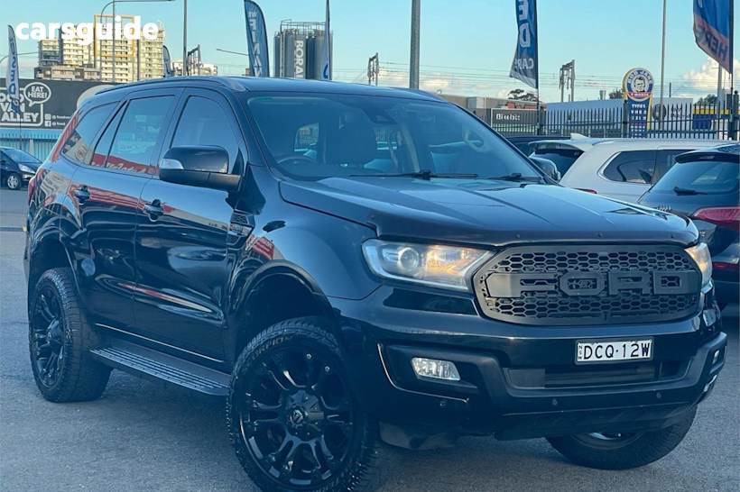 Black 2015 Ford Everest Wagon Trend