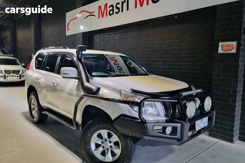 White 2010 Toyota Landcruiser Prado Wagon Gx (4X4)