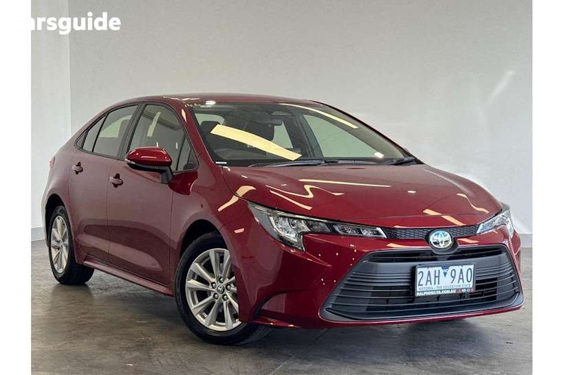Red 2024 Toyota Corolla Sedan ASCENT SPORT F