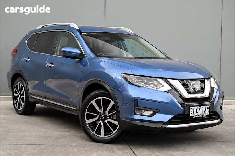Blue 2020 Nissan X-Trail SUV TL 4X4
