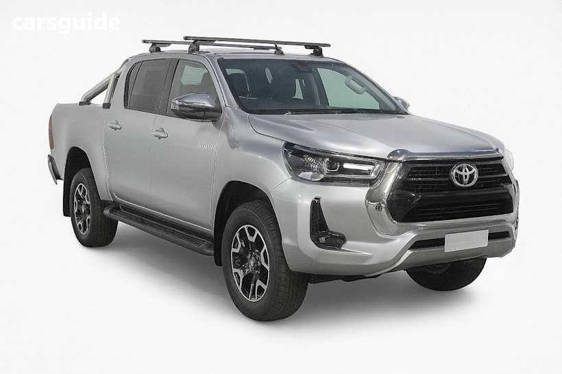 Silver 2021 Toyota Hilux Double Cab Pick Up Sr5 (4X4)