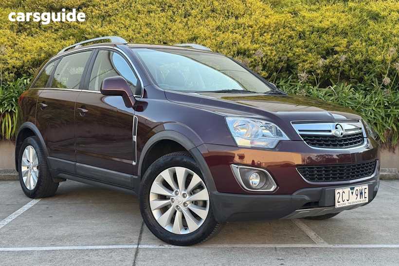 Red 2014 Holden Captiva Wagon 5 LT (fwd)